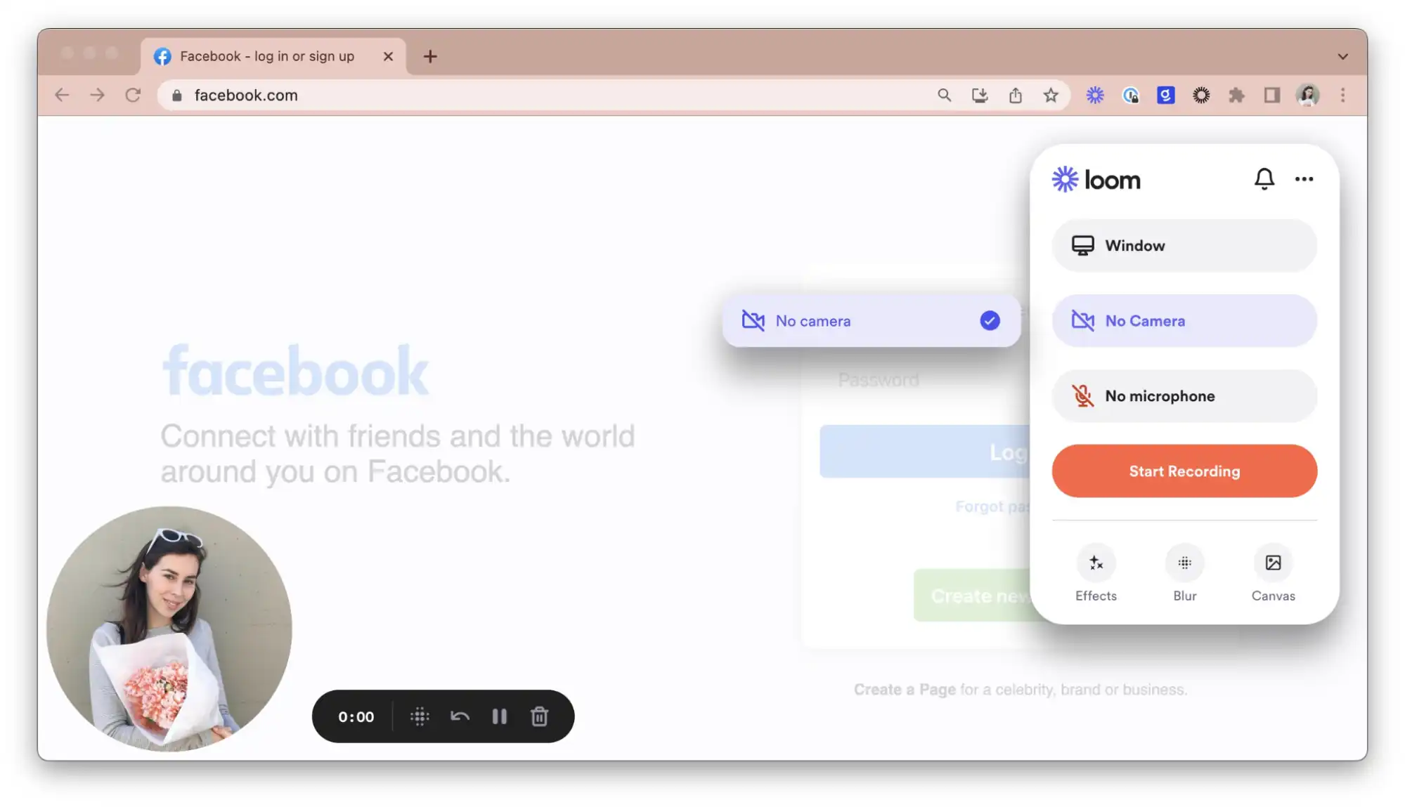 Loom screen recording tool