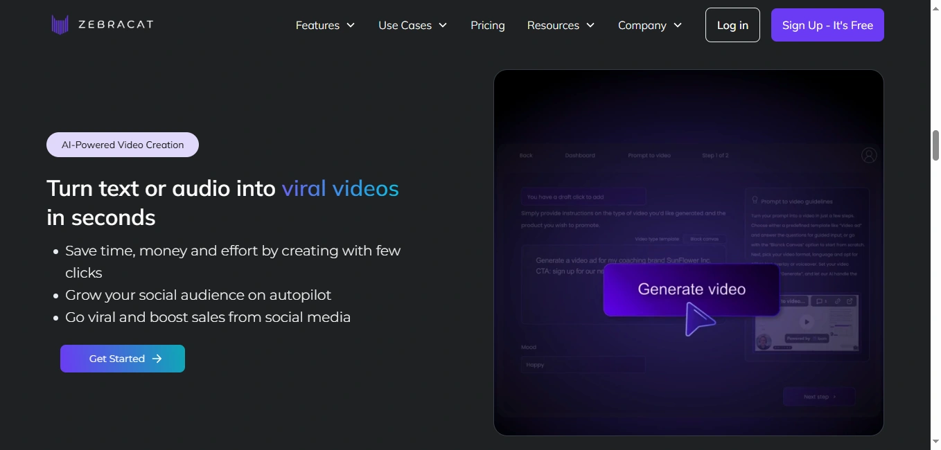 Zebracat's webpage.