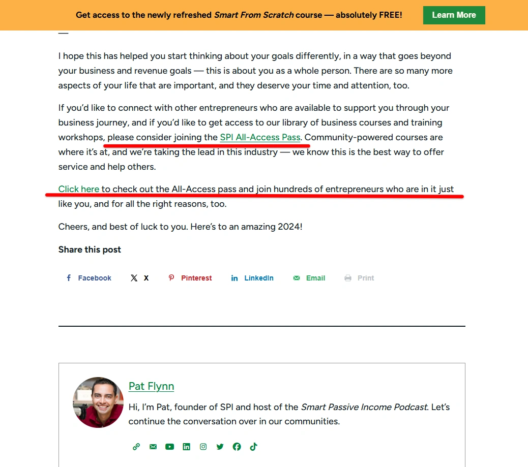 Pat Fylnn's blog.