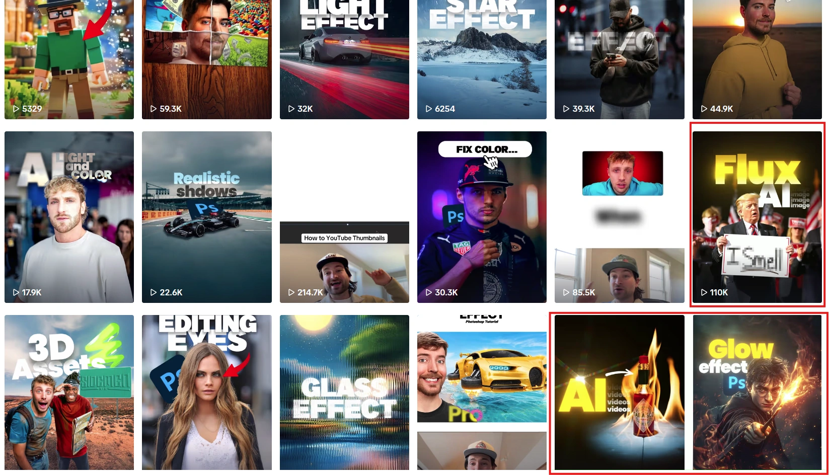 A compilation of TikTok videos.