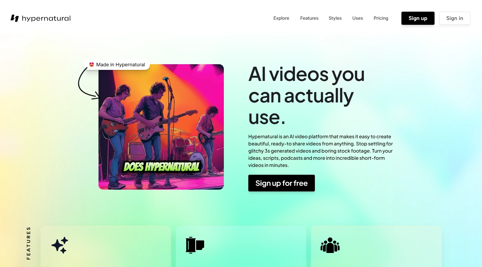 Hypernatural's website.