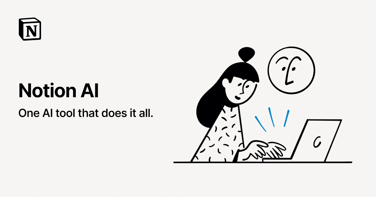 Notion AI's page.