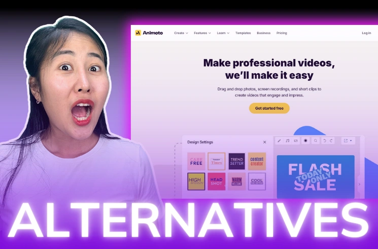 Die besten Alternativen zu Animoto im Jahr 2025 | Zebracat