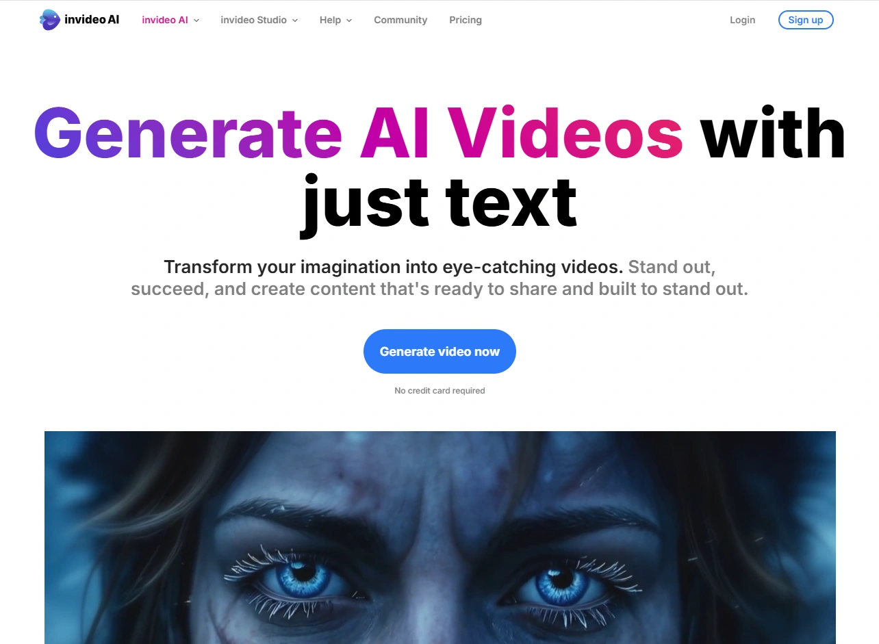 InVideo AI prompt to video workflow
