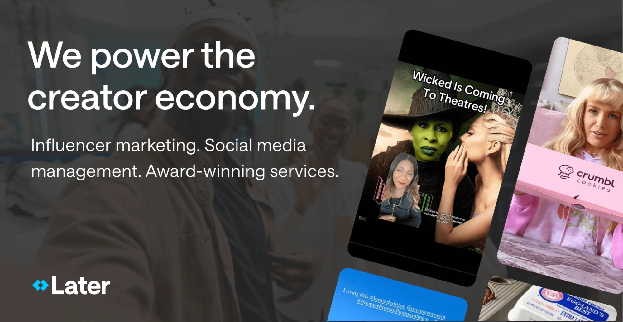 Later platform promoting creator economy and influencers.